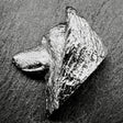 Samoyed Lapel Pin | Nickel Silver | Alden Arts