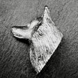 Schipperke Lapel Pin | Nickel Silver | Alden Arts