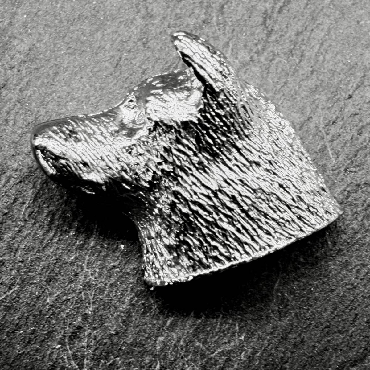 Shiba Inu Lapel Pin | Nickel Silver | Alden Arts