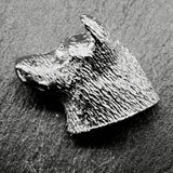 Shiba Inu Lapel Pin | Nickel Silver | Alden Arts