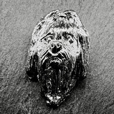 Shih Tzu Lapel Pin | Nickel Silver | Alden Arts