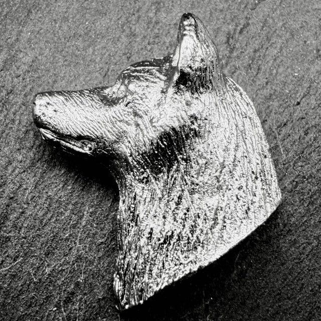 Spitz Lapel Pin | Nickel Silver | Alden Arts