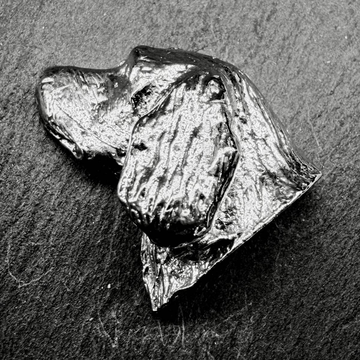 Sussex Spaniel Lapel Pin | Nickel Silver | Alden Arts