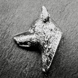 Vallhund Lapel Pin | Nickel Silver | Alden Arts