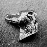 Whippet Lapel Pin | Nickel Silver | Alden Arts