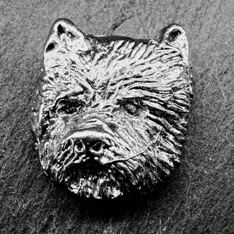 West Highland White Lapel Pin | Nickel Silver | Alden Arts
