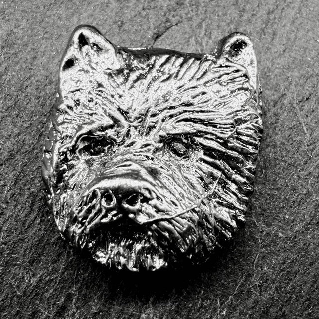 West Highland White Lapel Pin | Nickel Silver | Alden Arts