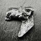 Wire Haired Terrier Lapel Pin | Nickel Silver | Alden Arts
