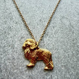 Cavalier Pendant | Gold Plate | Alden Arts