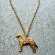 Chesapeake Bay Retriever Pendant | Gold Plate | Alden Arts