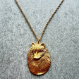 German Spitz Pendant | Gold Plate | Alden Arts
