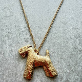 Kerry Blue Pendant | Gold Plate | Alden Arts