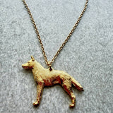 Kelpie Pendant | Gold Plate | Alden Arts