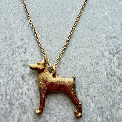 Min Pin Pendant | Gold Plate | Alden Arts