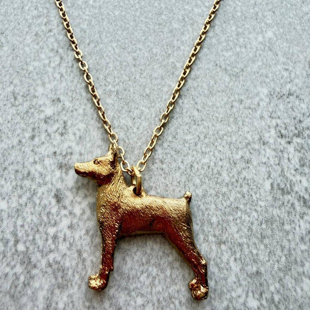 Min Pin Pendant | Gold Plate | Alden Arts