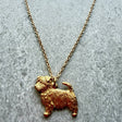 Norfolk Terrier Pendant | Gold Plate | Alden Arts