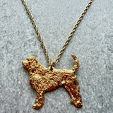 Otterhound Pendant | Gold Plate | Alden Arts