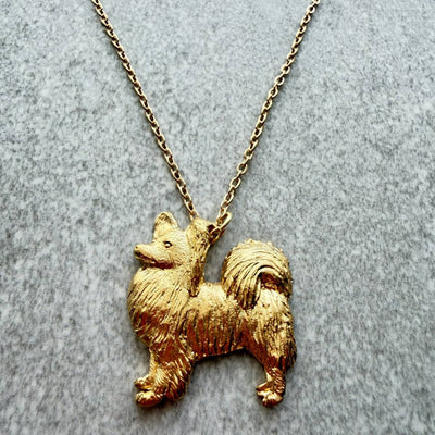 Papillon Pendant | Gold Plate | Alden Arts
