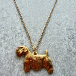 Sealyham Pendant | Gold Plate | Alden Arts