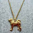 Tibetan Mastiff Pendant | Gold Plate | Alden Arts