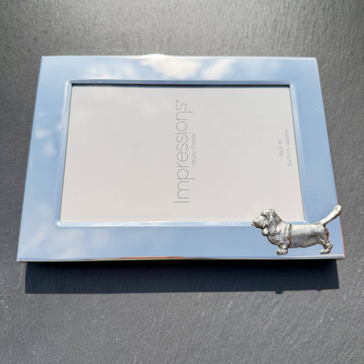 Basset Photo Frame - Landscape | Alden Arts
