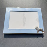 Bearded Collie Photo Frame - Landscape | Alden Arts