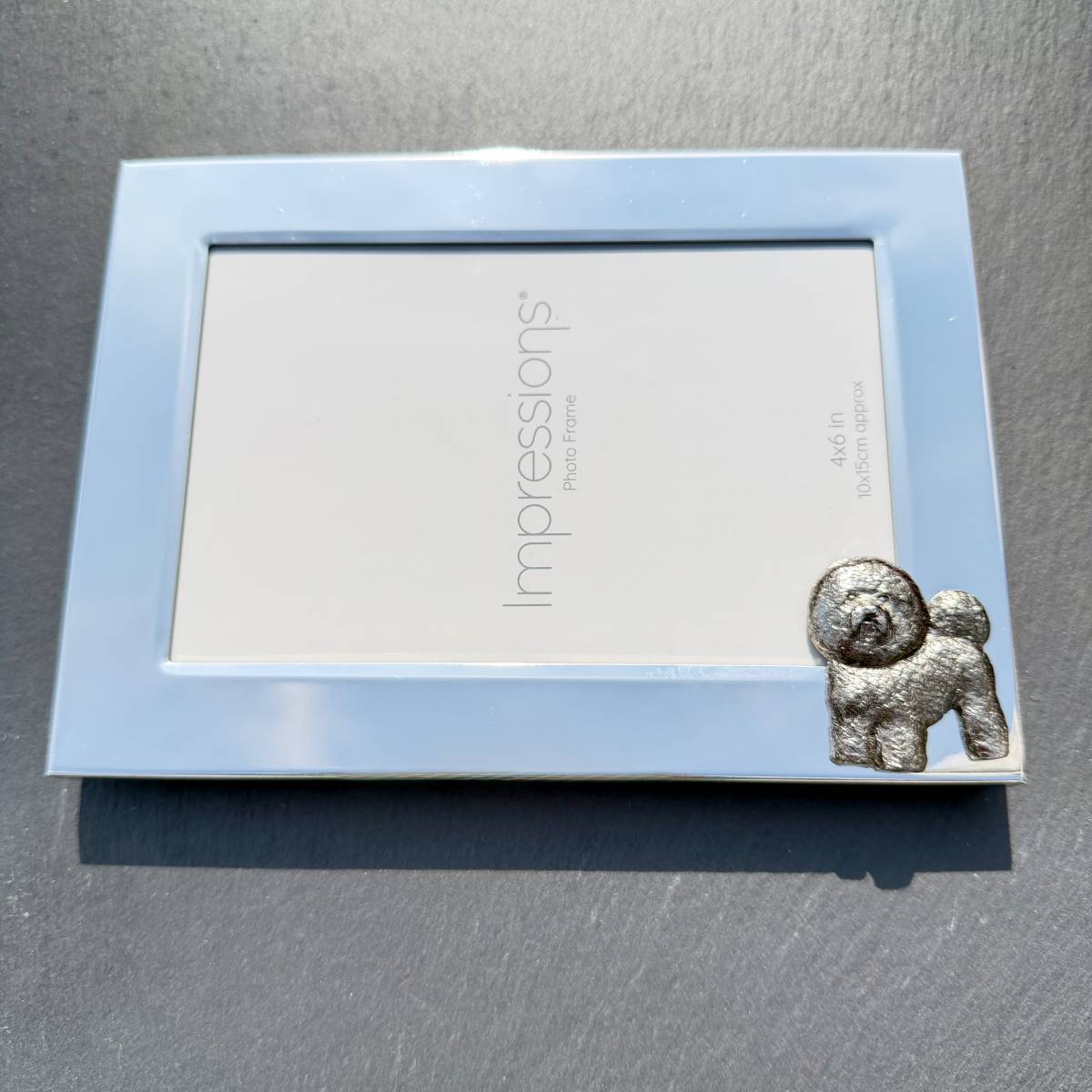 Bichon Frise Photo Frame - Landscape | Alden Arts