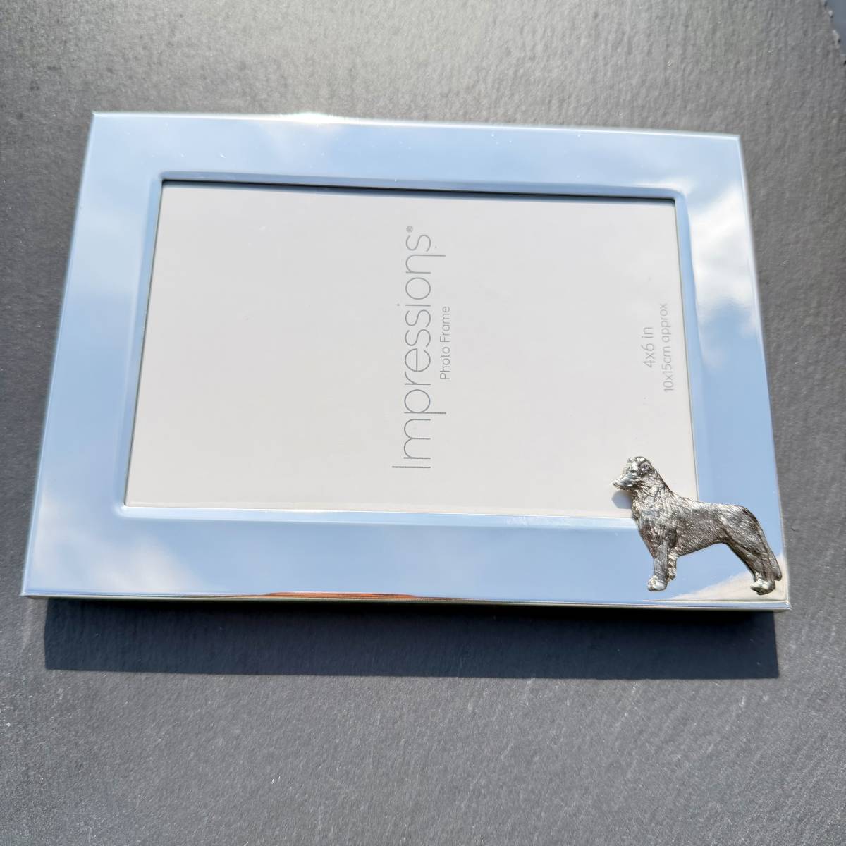 Border Collie Photo Frame - Landscape | Alden Arts