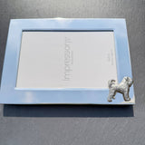 Black Russian Terrier Photo Frame - Landscape | Alden Arts