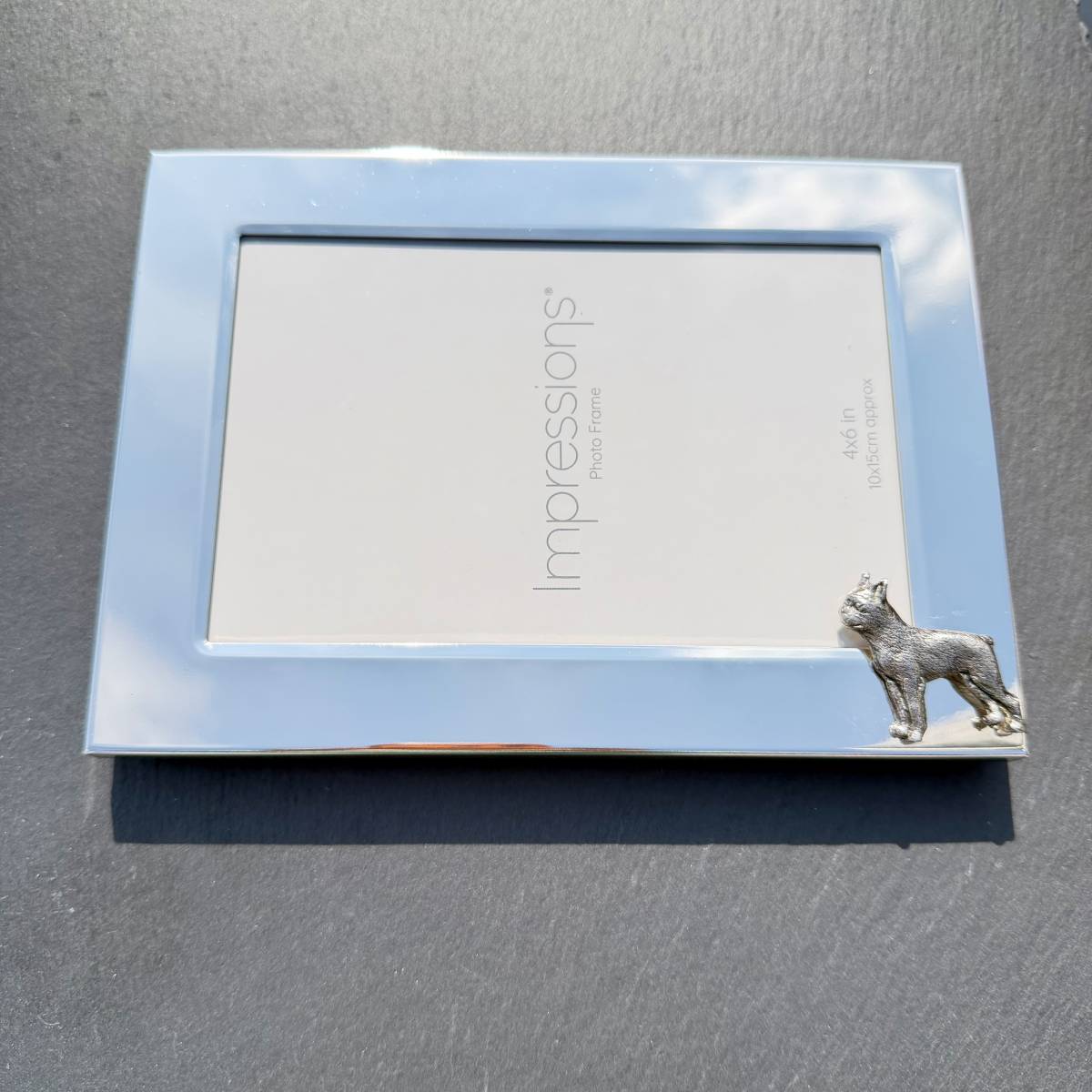 Boston Terrier Photo Frame - Landscape | Alden Arts