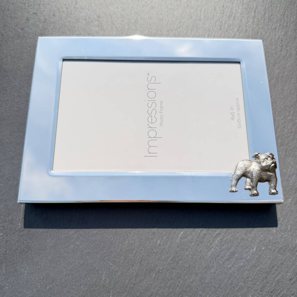 Bulldog Photo Frame - Landscape | Alden Arts