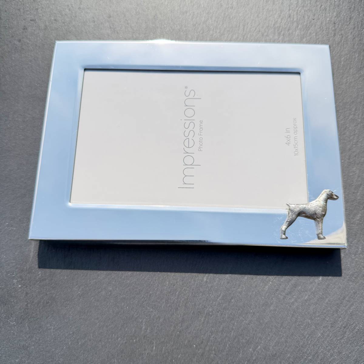 Dobermann Photo Frame - Landscape | Alden Arts