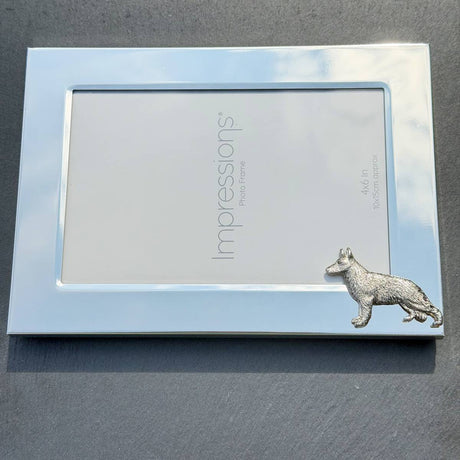 German Shepherd Photo Frame - Landscape | Alden Arts