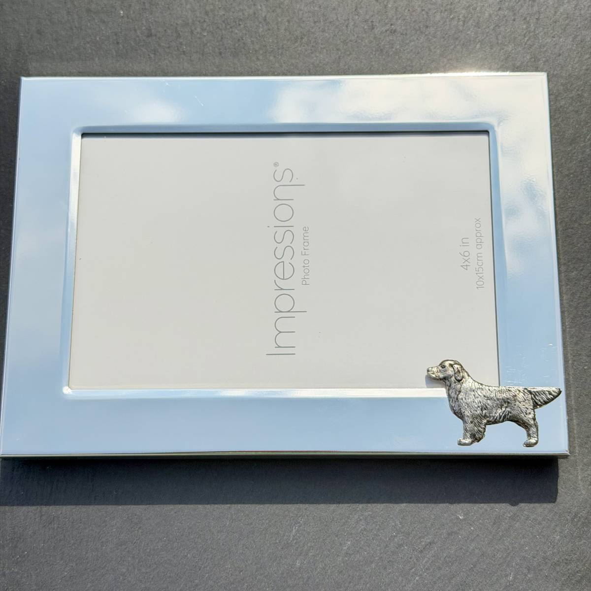 Golden Retriever Photo Frame - Landscape | Alden Arts