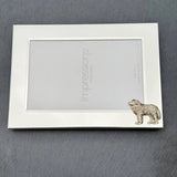 Pyrenean Mountain Dog Photo Frame - Landscape | Alden Arts
