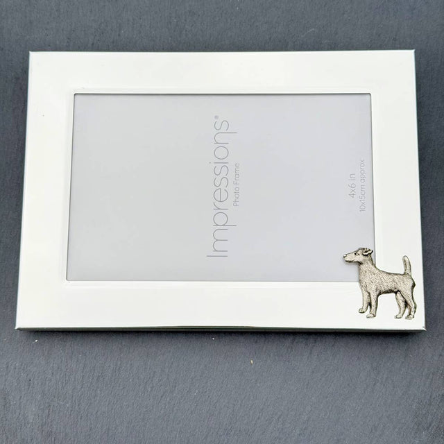 Smooth Fox Terrier Photo Frame - Landscape | Alden Arts