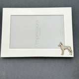 Toy Terrier Photo Frame - Landscape | Alden Arts