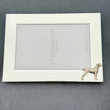 Weimaraner Photo Frame - Landscape | Alden Arts