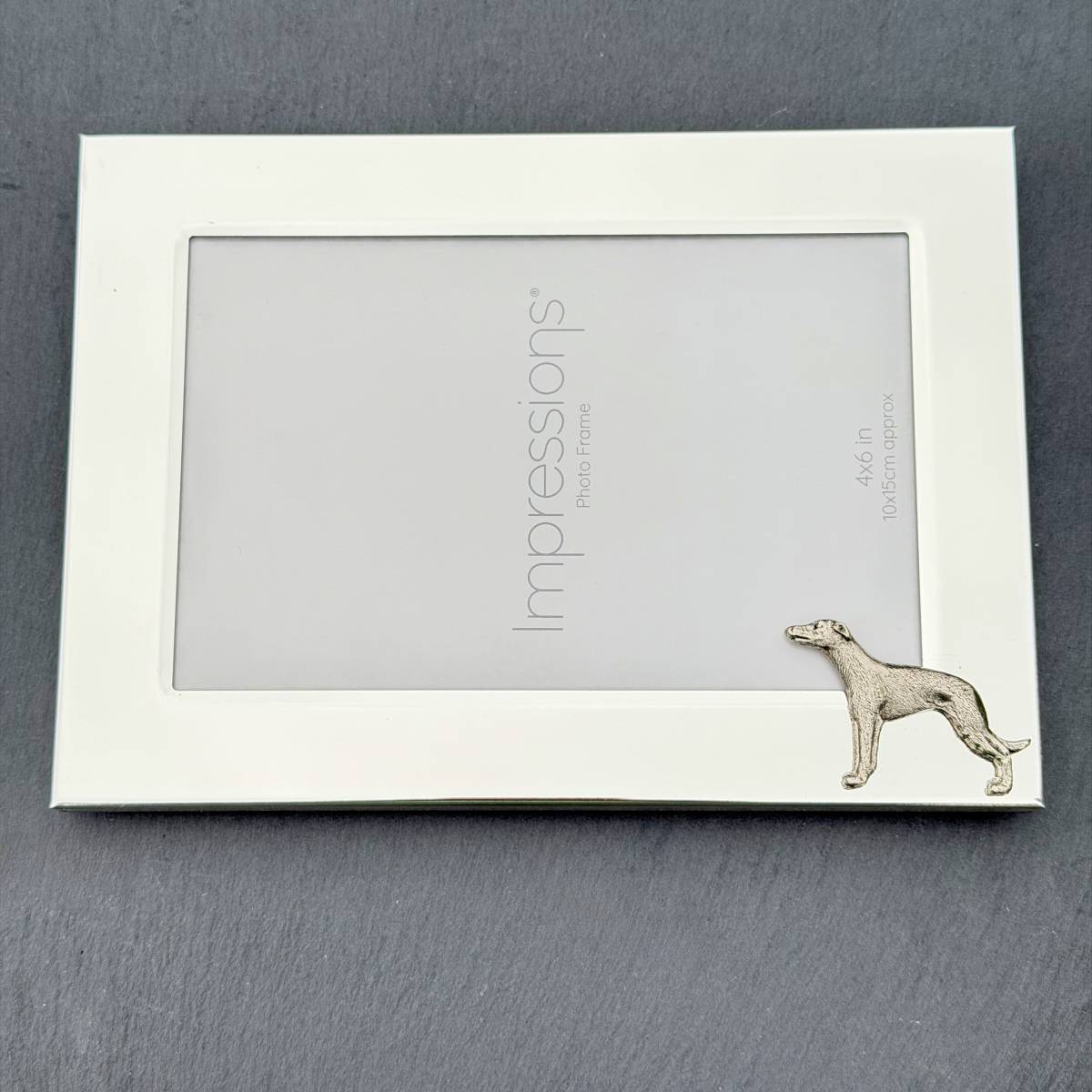 Whippet Photo Frame - Landscape | Alden Arts
