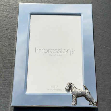 Airedale Photo Frame - Portrait | Alden Arts