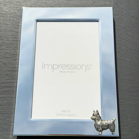 Australian Silky Terrier Photo Frame - Portrait | Alden Arts