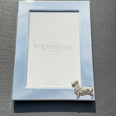 Australian Terrier Photo Frame - Portrait | Alden Arts