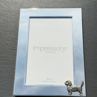Basset G/V Photo Frame - Portrait | Alden Arts