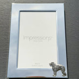 Borzoi Photo Frame - Portrait | Alden Arts