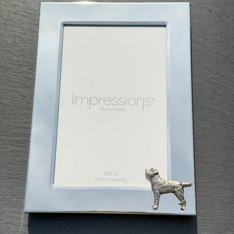 Border Terrier Photo Frame - Portrait | Alden Arts
