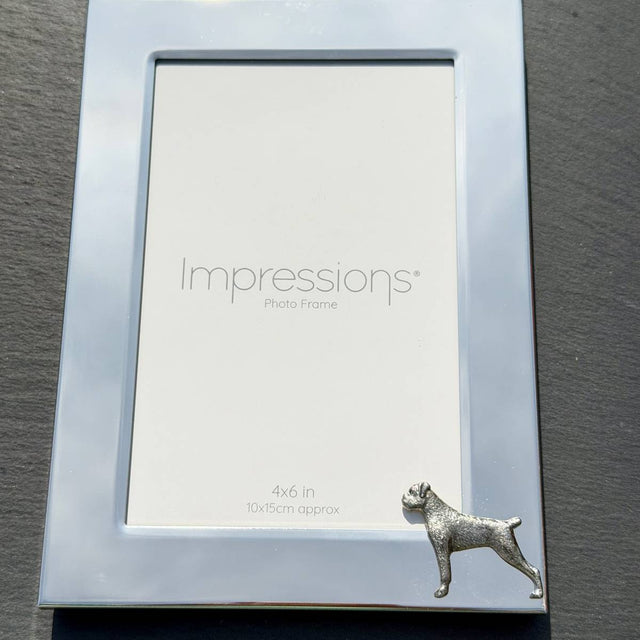 Boxer Photo Frame - Portrait | Alden Arts