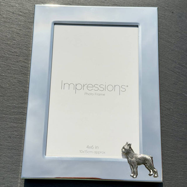Boston Terrier Photo Frame - Portrait | Alden Arts