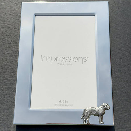Bull Mastiff Photo Frame - Portrait | Alden Arts