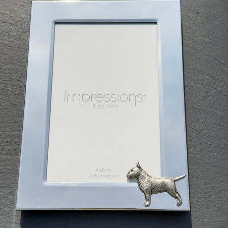 Bull Terrier Photo Frame - Portrait | Alden Arts