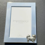 Chihuahua Long Hair Photo Frame - Portrait | Alden Arts